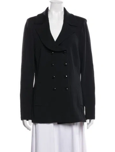 Pre-owned St John Blazer In Black