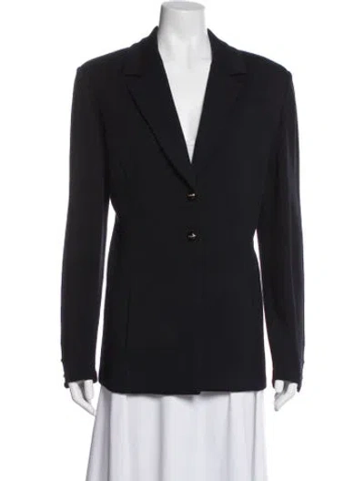 Pre-owned St John Blazer In Black