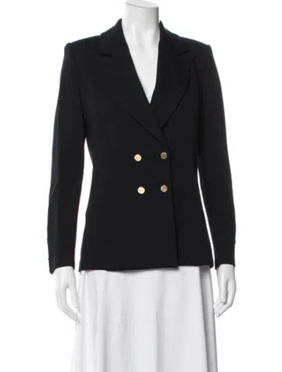 Pre-owned St John Blazer In Black
