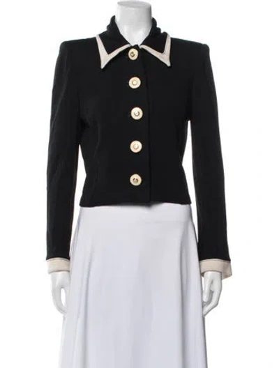 Pre-owned St John Blazer In Black