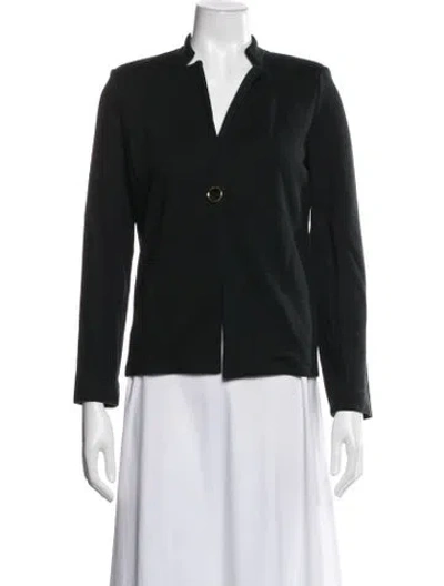Pre-owned St John Blazer In Black