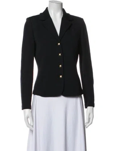 Pre-owned St John Blazer In Black