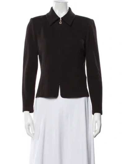 Pre-owned St John Blazer In Black