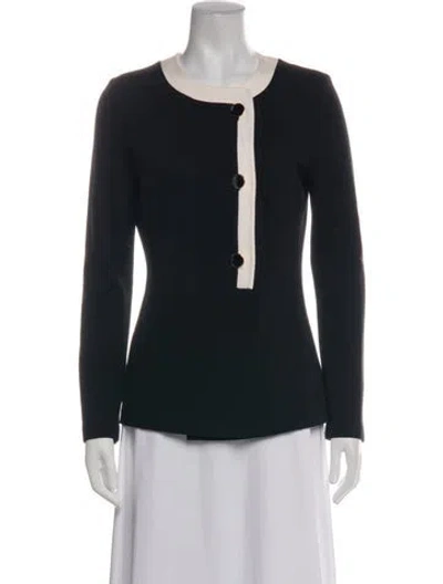 Pre-owned St John Blazer In Black