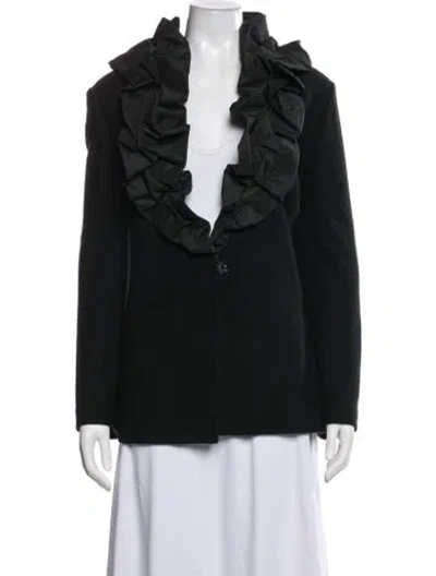 Pre-owned St John Blazer In Black