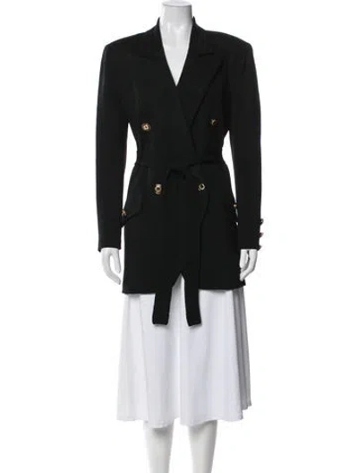 Pre-owned St John Blazer In Black