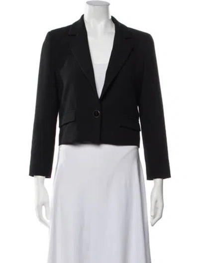 Pre-owned St John Blazer In Black