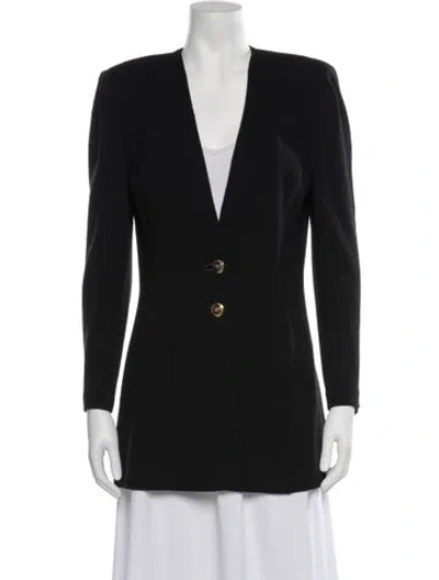 Pre-owned St John Blazer In Black