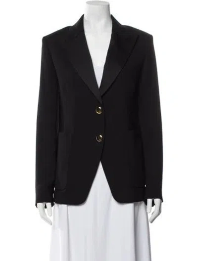 Pre-owned St John Blazer In Black
