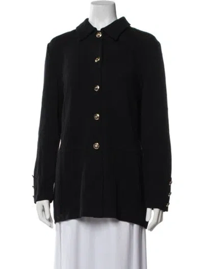 Pre-owned St John Blazer In Black