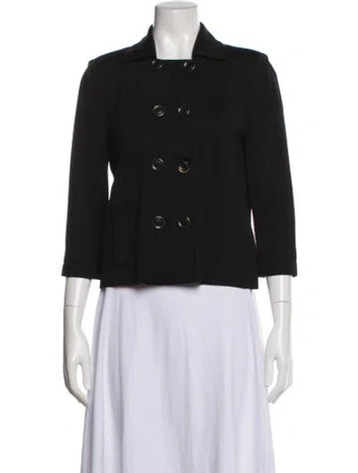 Pre-owned St John Blazer In Black