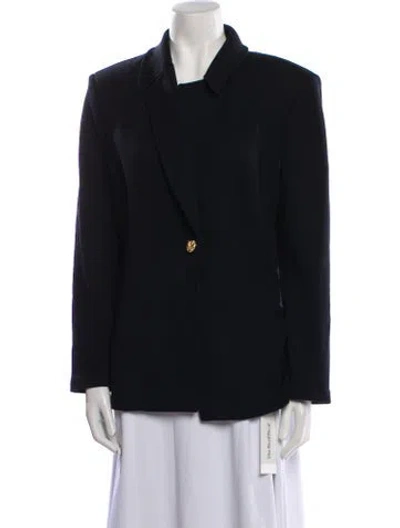 Pre-owned St John Blazer In Blue