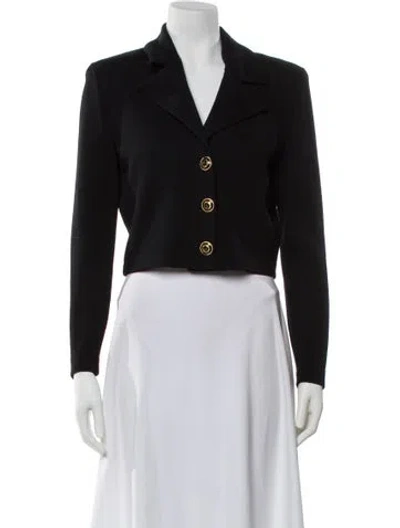 Pre-owned St John Blazer In Blue