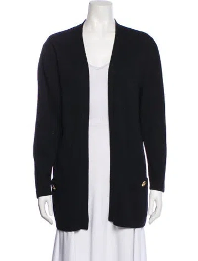 Pre-owned St John Blazer In Blue