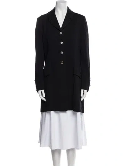 Pre-owned St John Blazer In Blue