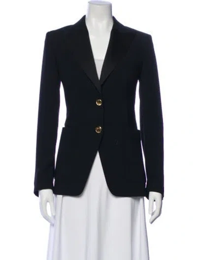 Pre-owned St John Blazer In Blue