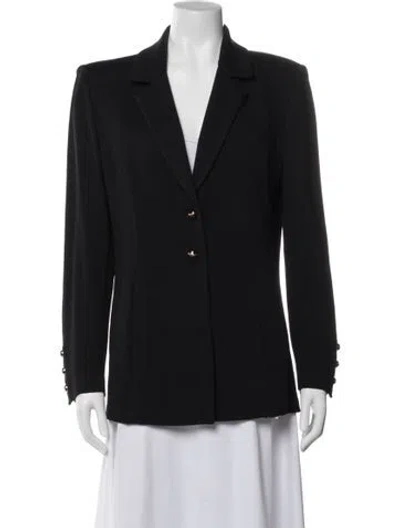 Pre-owned St John Blazer In Blue