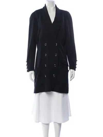 Pre-owned St John Blazer In Blue