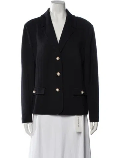Pre-owned St John Blazer In Gray
