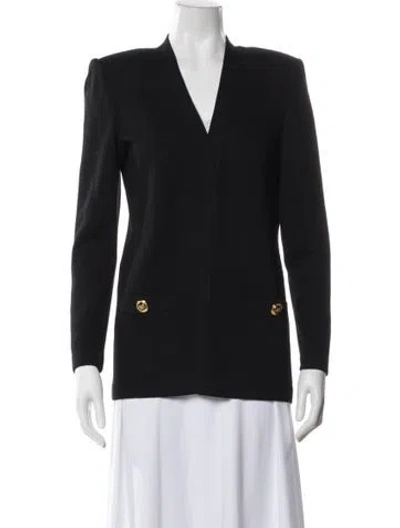 Pre-owned St John Blazer In Gray