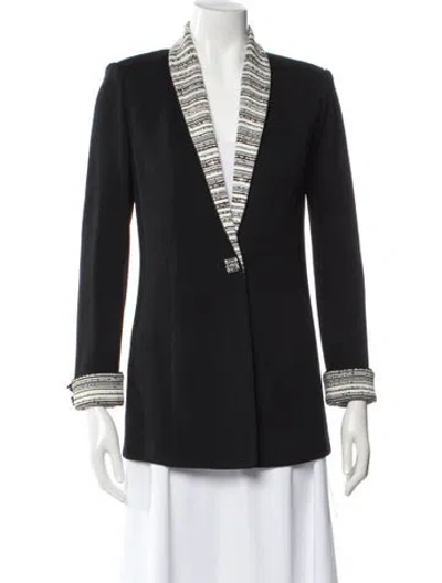 Pre-owned St John Blazer In Gray