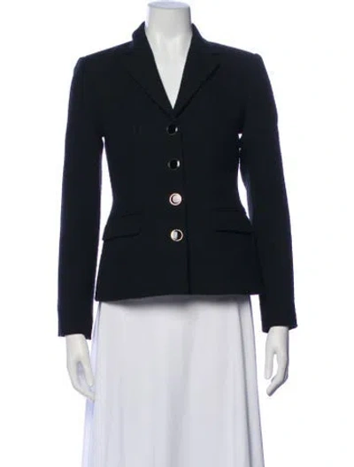 Pre-owned St John Blazer In Gray