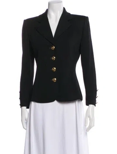 Pre-owned St John Blazer In Green