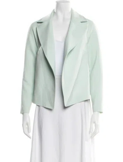 Pre-owned St John Blazer In Green