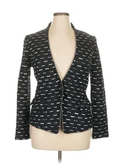 Pre-owned St John Blazer Jacket In Black