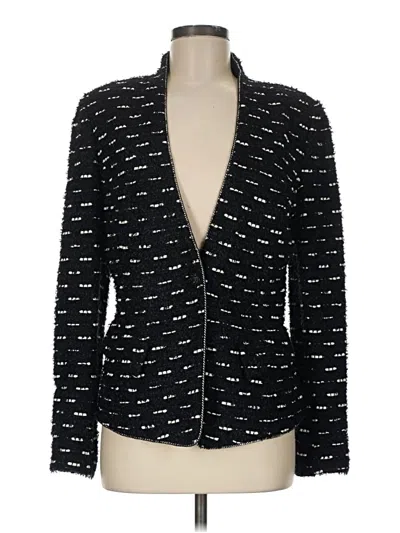 Pre-owned St John Blazer Jacket In Black
