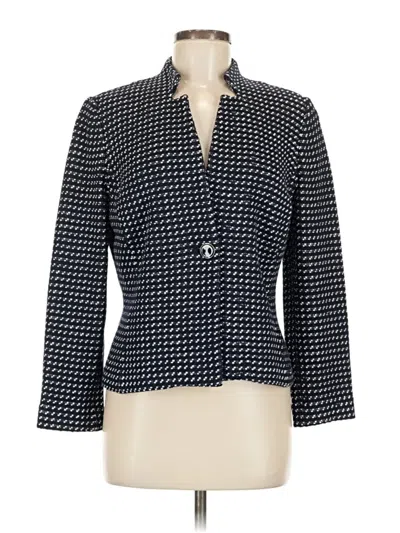 Pre-owned St John Blazer Jacket In Blue