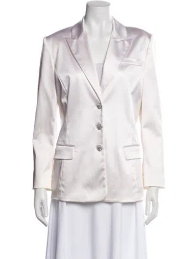 Pre-owned St John Blazer In Neutral