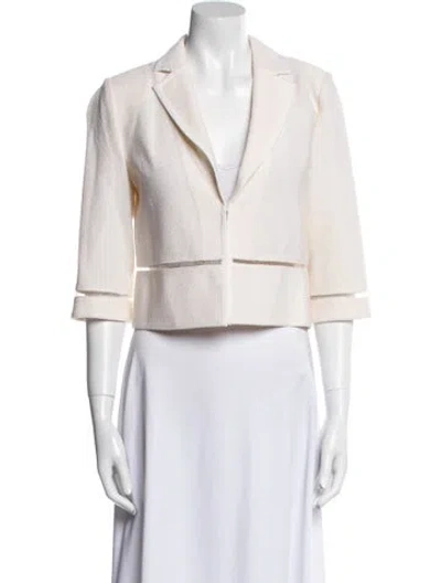 Pre-owned St John Blazer In Neutral