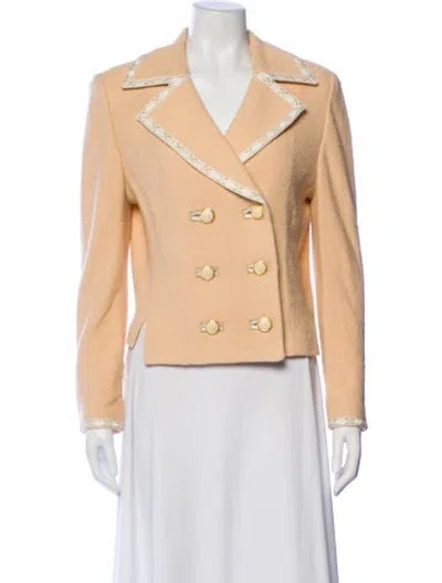 Pre-owned St John Blazer In Neutral