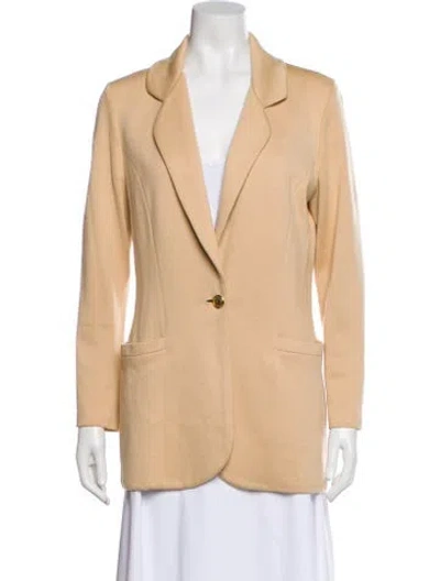 Pre-owned St John Blazer In Neutral