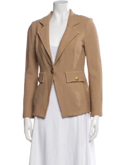 Pre-owned St John Blazer In Neutral