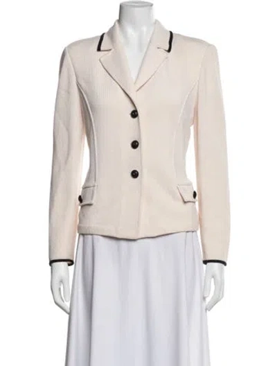 Pre-owned St John Blazer In Neutrals