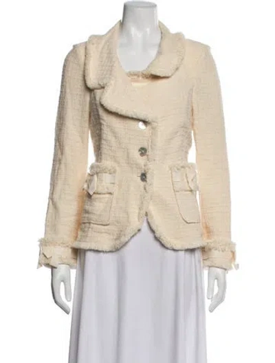 Pre-owned St John Blazer In Neutrals