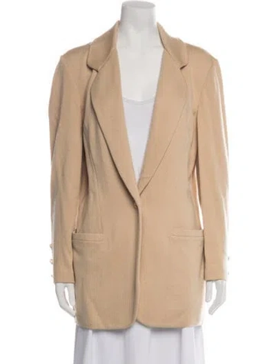 Pre-owned St John Blazer In Neutrals