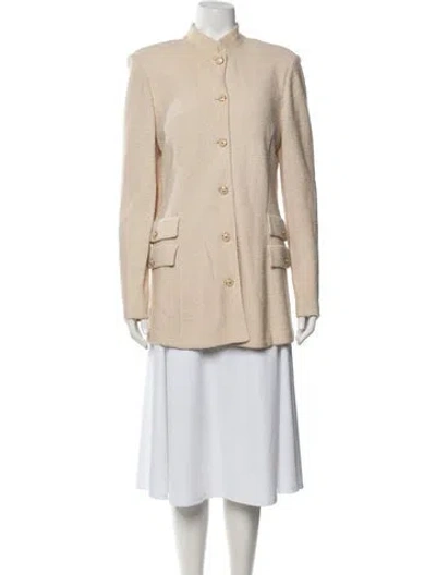 Pre-owned St John Blazer In Neutrals