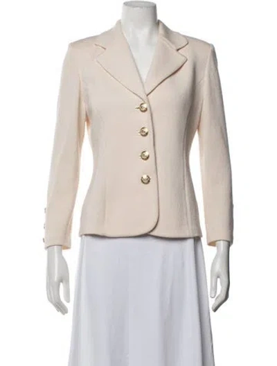 Pre-owned St John Blazer In Neutrals