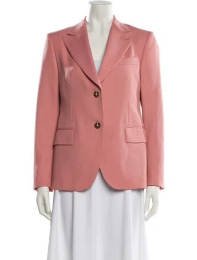 Pre-owned St John Blazer In Pink