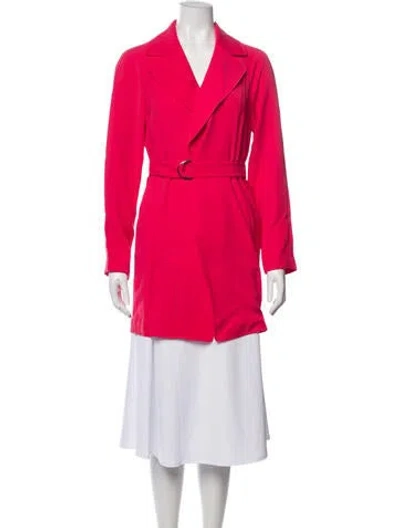 Pre-owned St John Blazer In Pink