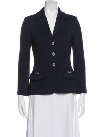 Pre-owned St John Blazer W/ Tags In Blue