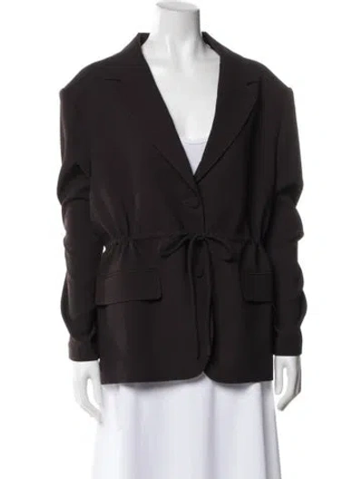 Pre-owned St John Blazer W/ Tags In Brown