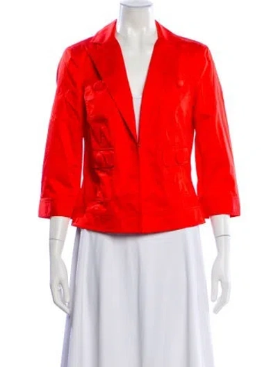 Pre-owned St John Blazer W/ Tags In Orange
