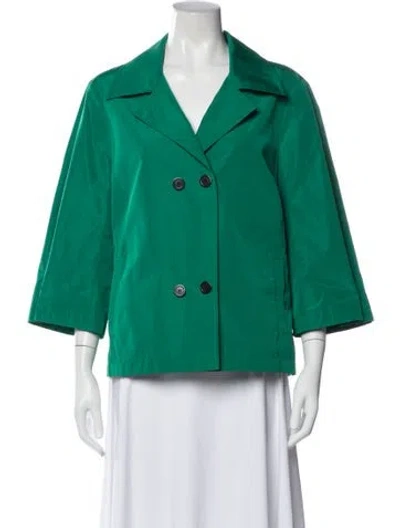 Pre-owned St John Bolero In Green