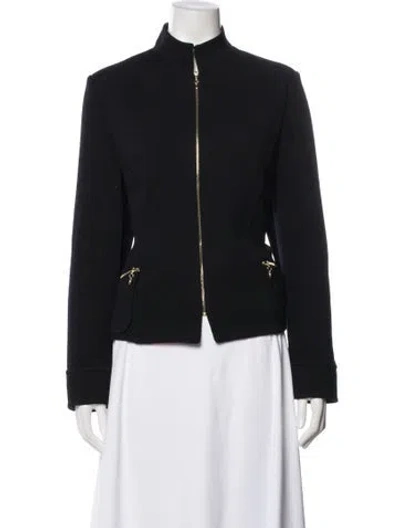 Pre-owned St John Bomber Jacket In Black