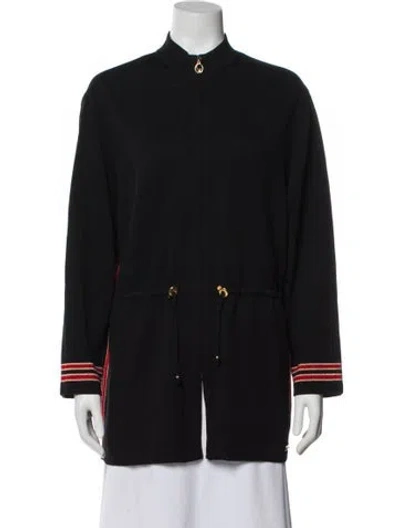 Pre-owned St John Bomber Jacket In Black
