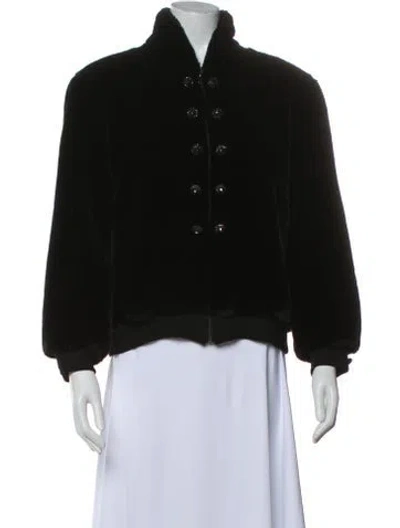 Pre-owned St John Bomber Jacket In Black